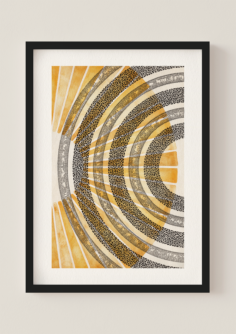 The Sun Daisy - Art Print