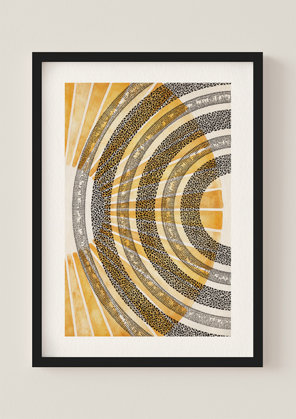 The Sun Daisy - Art Print