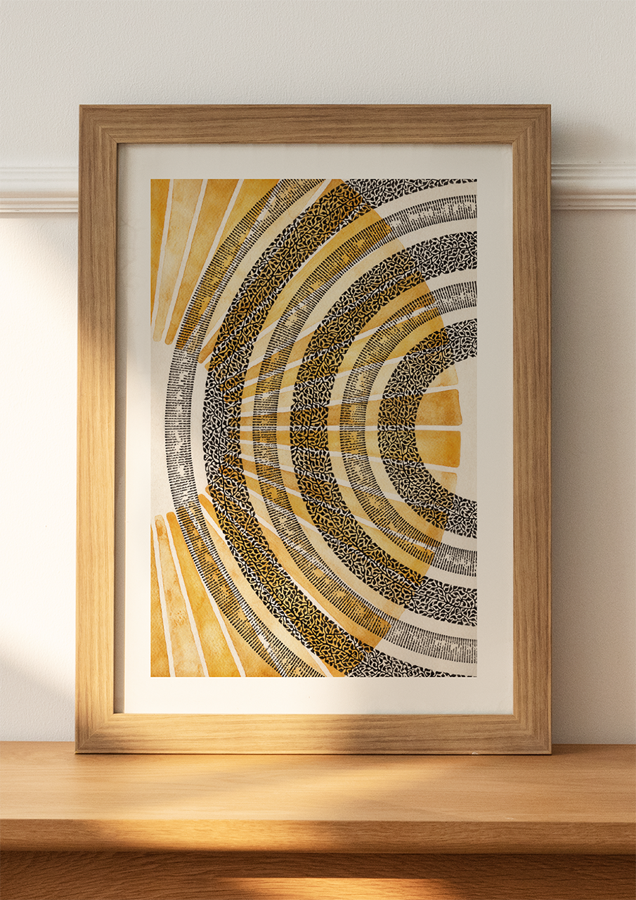 The Sun Daisy - Art Print