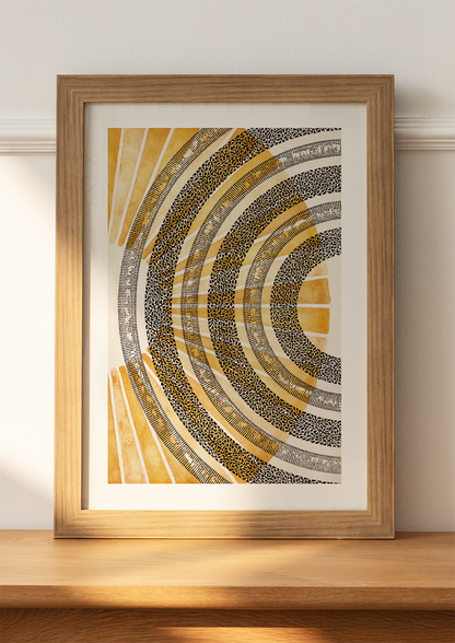 The Sun Daisy - Art Print