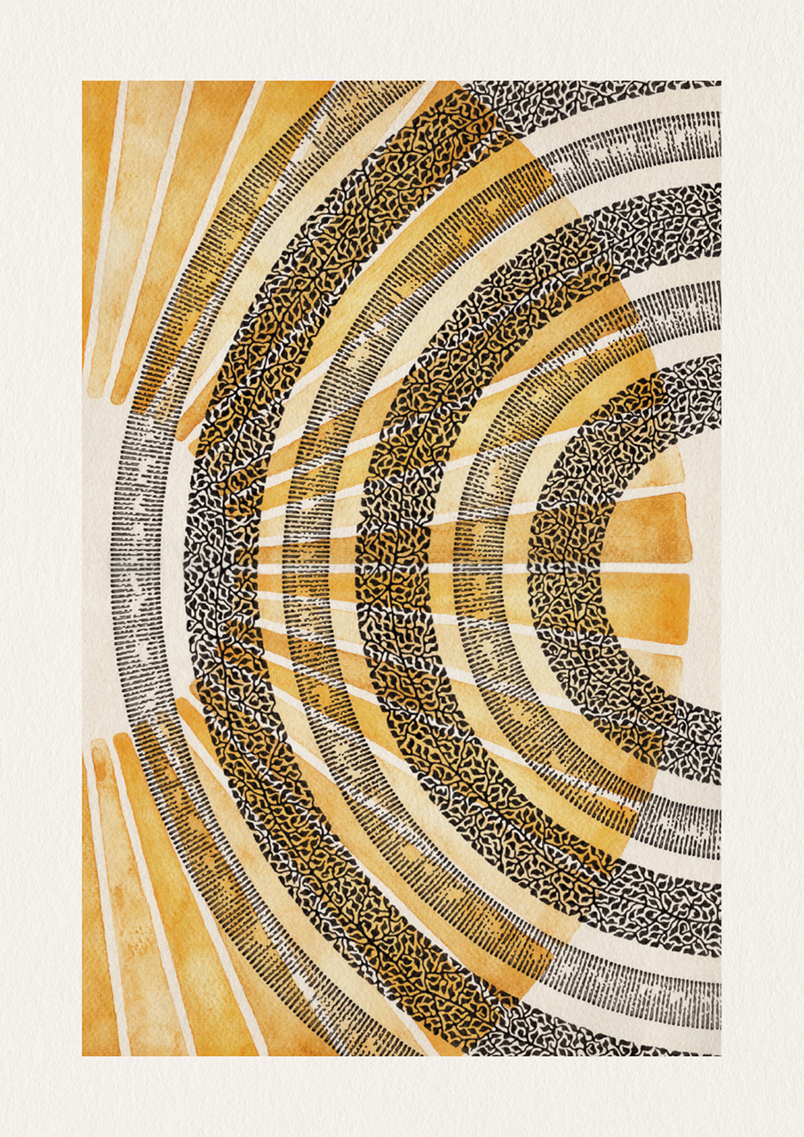 The Sun Daisy - Art Print
