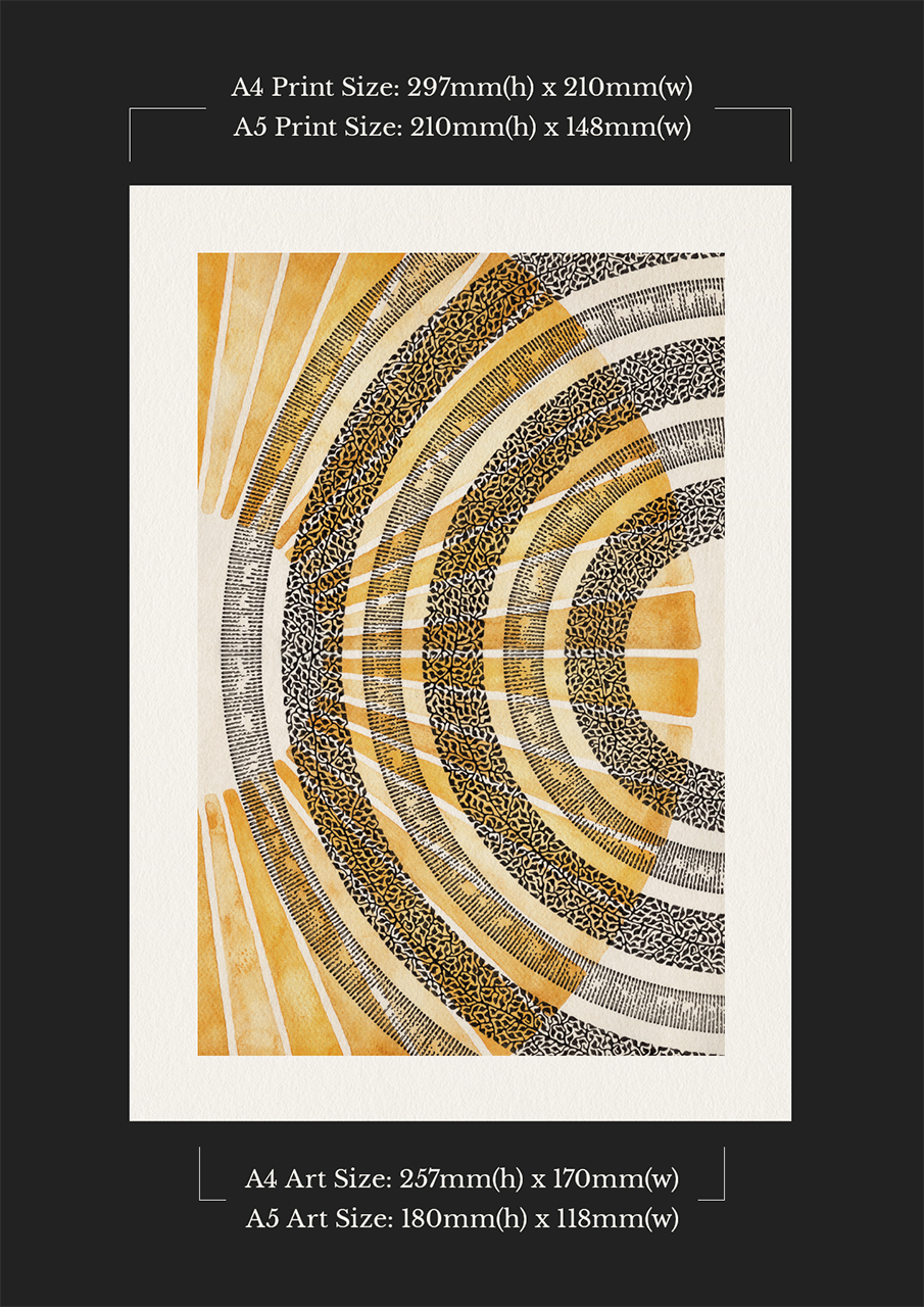 The Sun Daisy - Art Print