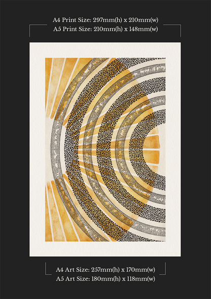 The Sun Daisy - Art Print