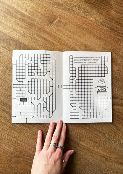 The Winding Way - Adventure Story Colouring Book