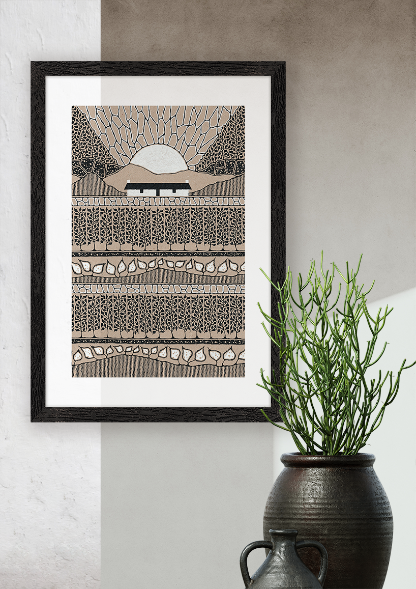 The Hidden Valley - Giclée Art Print