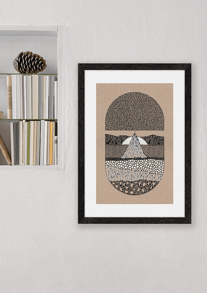 The Nordic Tree - Giclée Art Print