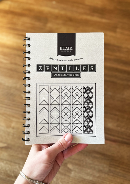 Zentiles Guided Drawing Book