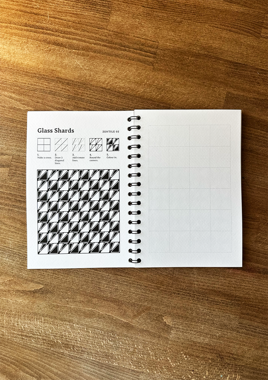 Zentiles Guided Drawing Book