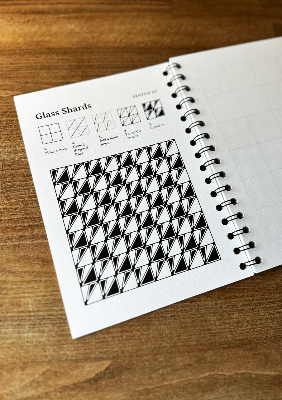 Zentiles Guided Drawing Book