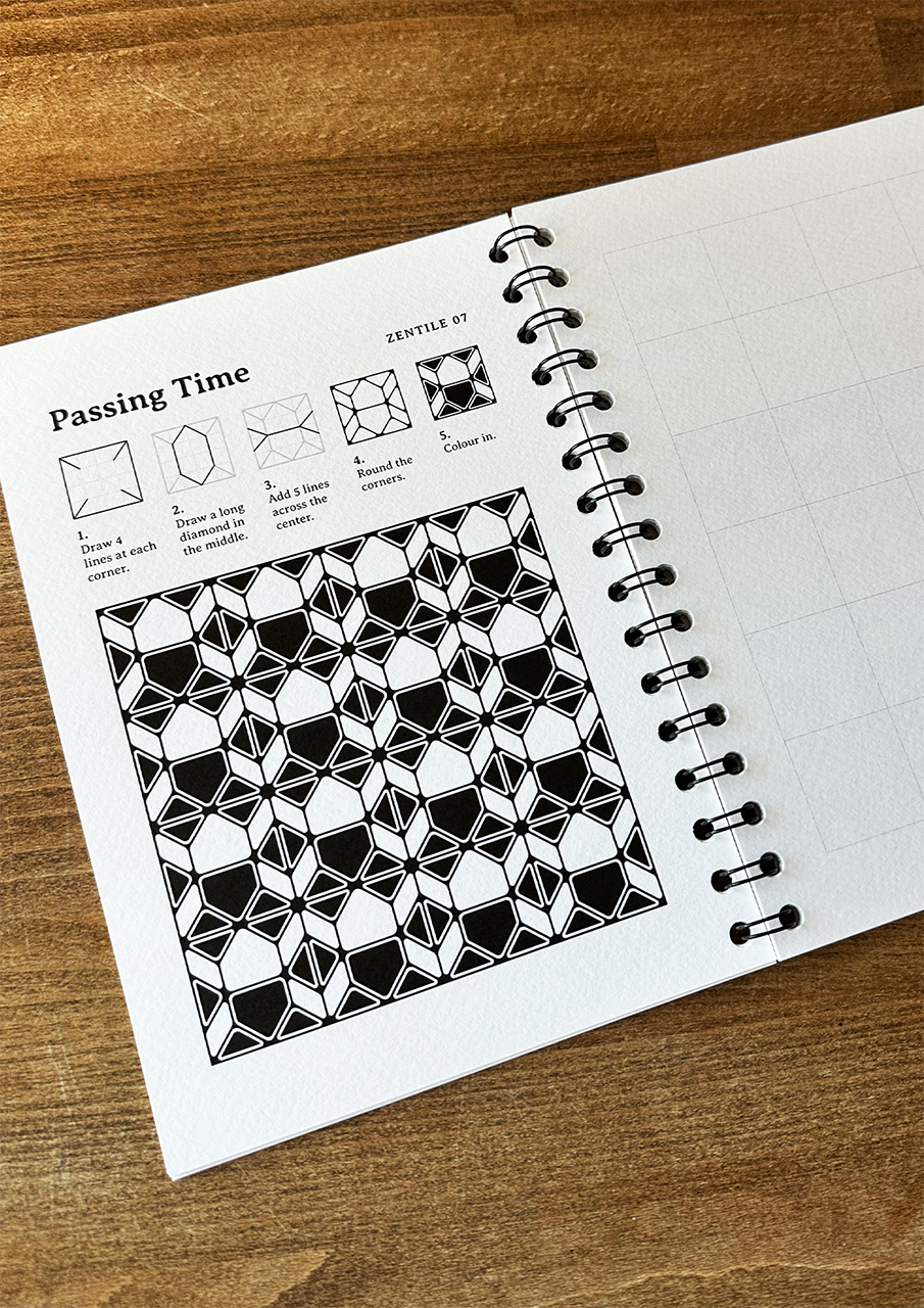 Zentiles Guided Drawing Book