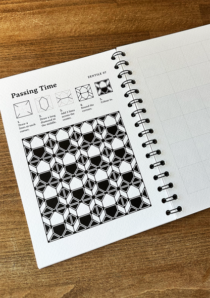 Zentiles Guided Drawing Book