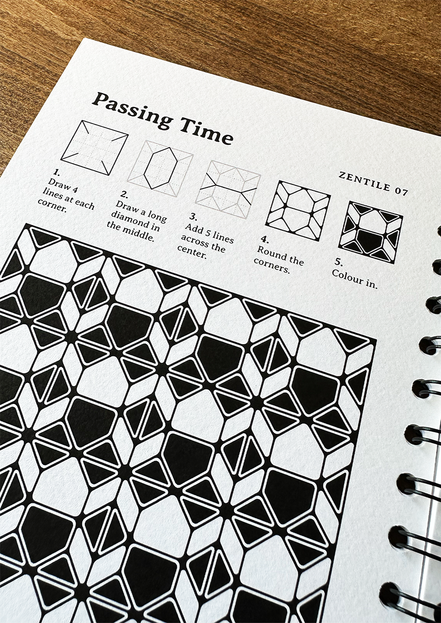 Zentiles Guided Drawing Book