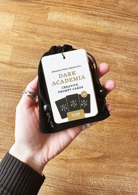 Dark Academia - Creative Prompt Cards