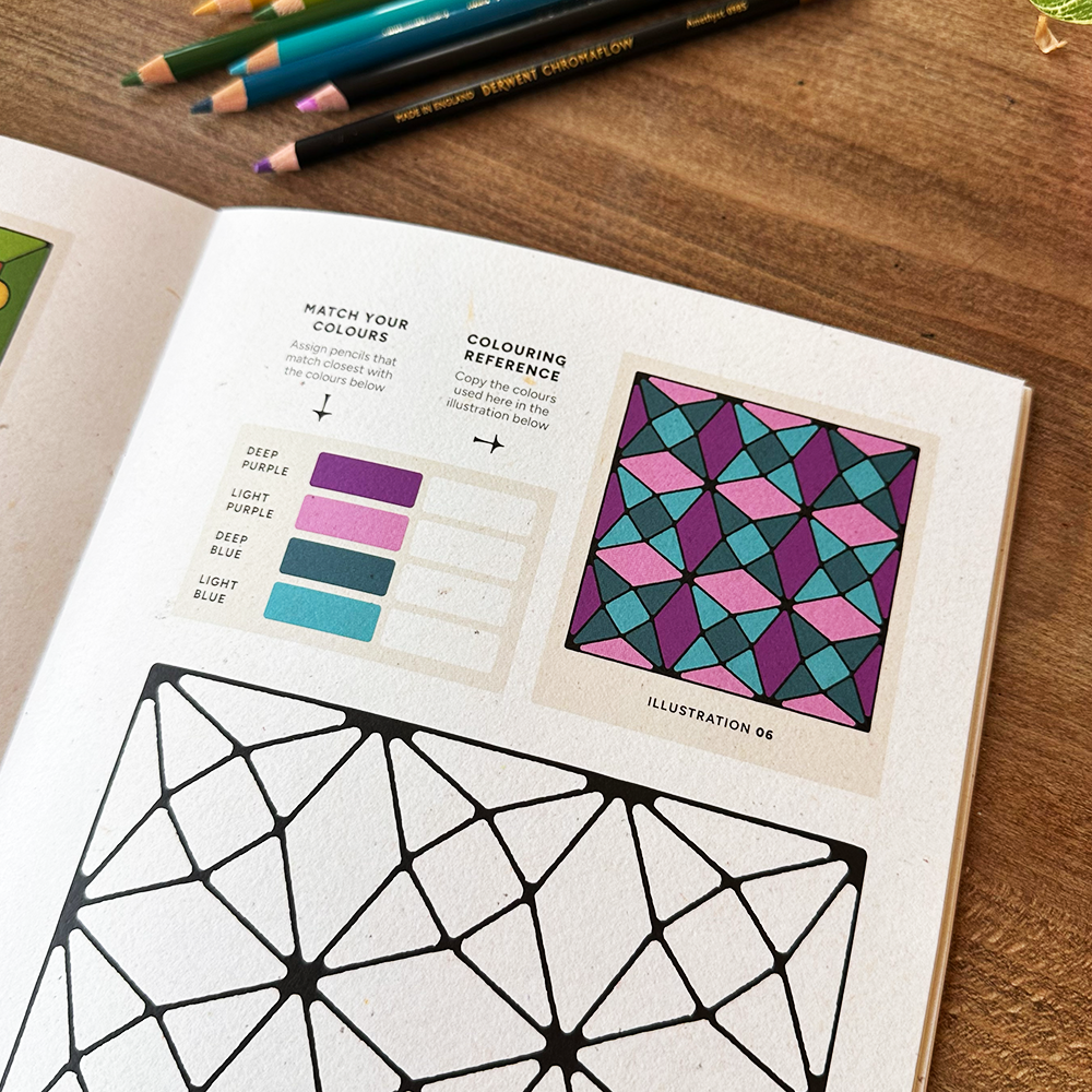 Simply Geometric - Colouring Book